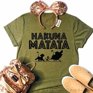 Hakuna Matata Olive T-Shirt